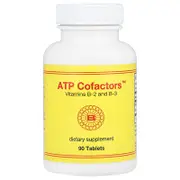 Optimox, ATP Cofactors™, Vitamins B-2 and B-3, 90 Tablets