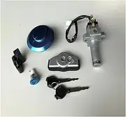 Ignition Switch for WH125-7 WH125-8 KVX 125 CB125F GLR125 2015-2018 Motorcycle Ignition Switch Lock Fuel Gas Tank Cap Cover Lock Set Motorcycle Ignition Switch Lock
