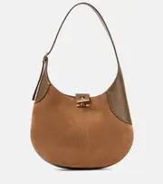 [Loro Piana] Loro Piana Bobbin Medium leather shoulder bag One Size brown