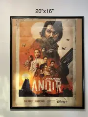 Andor Star Wars Poster With Wall Frame, Andor The Rebellion Begins Wall Decor