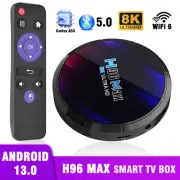 2024 Upgraded H96 MAX Smart Android 13.0 TV Box Quad Core 8K HDR10 Stream Player