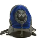 Ingeniuso Outdoor Pet Carrier Backpack for Small Dogs Cats Puppies Blue Medium
