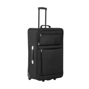 72cm 2 Wheels Basic Soft Case - Black