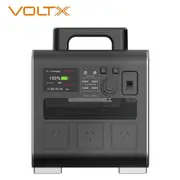 VoltX M3000 3000W Portable Power Station - 3072Wh LiFePO4 Battery - 12 Output Ports - Solar/Car/AC Charging - Ideal for Camping & Emergency Backup
