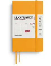 [LEUCHTTURM1917] Weekly Planner Pocket (A6) 2026 Softcover Rising Sun