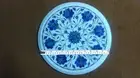 12" Marble Malachite Coffee Side Table Top Mosaic Lapis Inlay Merquerty