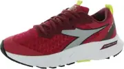 Diadora Women's Mythos Blushield Volo Running Shoes, Red, 9.5 B Medium US