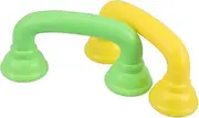 2pcs Telephone Handset for Realistic Simulation Plaything to Enhance Communication Skills Lightweight and Portable Vibrant Colors for Fun Pretend Play