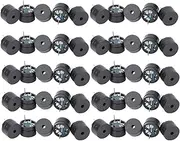 SustVita 50 Pcs Passive Buzzer Electromagnetic Type, Computers, Printers, Photocopiers, Alarm, Electronic Toys, 16ohm AC 2KHz 3V 5V 9V 12V Buzzer