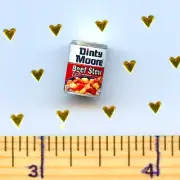 Dollhouse Miniature Size BEEF STEW Can