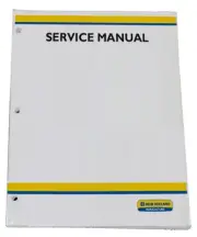 New Holland TT55 TT75 Tractor Service Repair Manual - PN # 87042097