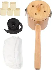 1Set Handheld Box with Buckle Lid Scald Tool for Home Salon Use Ergonomic Design for Neck Back Chest Abdomen Durable Safe Treatment