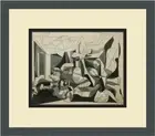 Pablo Picasso The Charnel House Newly Custom Framed Print