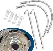 Reliable Double Tire Inflation Kit - Easy Access Valve Stem Extensions Included