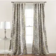 Lush Decor 2-pack Forest Room Darkening Window Curtains Panel Pair 52" x 84"