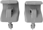 KPSTED 2×Car Sunvisor Clip Retainer Hook,Fit For Getz, 2002-2011 852351C300QS Sun Visor Clips Support Bracket Accessories Car Sun Visor Fastener
