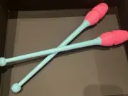 PASTORELLI "MASHA" Rhythmic Gymnastics connectable children clubs 36 cm