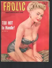 MAG: Frolic #6 6/1952-Cheesecake pix-swimsuits-showgirls-pin-ups-VG