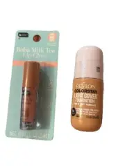 Revlon ColorStay - Base líquida de cobertura ligera, Lip Gloss Chocolate Scented