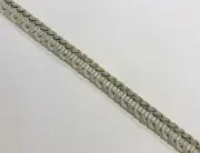 SCALAMANDRE GREY "PALLADIO" FRENCH PASSEMENTERIE SCROLL GIMP TRIM