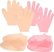 MERRYHAPY Hand and Foot Mask Exfoliating Foot Mask Moisturizing Gloves and Socks for Beauty Salons