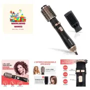 1200W Hot Air Spin Brush Kit, 3 in 1 Hair Dryer and Styler, Negative Ionic Ha...