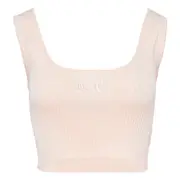 [We11done] Ivory Womens Knit Bra Top