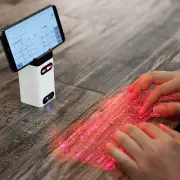 LEING FST Virtual Laser Keyboard Bluetooth Wireless Projector Phone Keyboard For