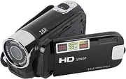 Digital Camera Recorder, 1080P 16X Digital Zoom Camcorder with 2.7 Inch Flip Screen, Vlogging Camera Recorder with USB Cable, Travel Video Recording Camera for Friends Family