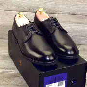 * NIB * $375 Allen Edmonds NOMAD Plain Toe Blucher 10 D Black * new Cedar Trees