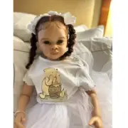 30" Artist Painted Reborn Baby Doll Realistic Toddler Finished Doll Handmade Toy