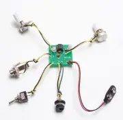 Synthrotek Optical Theremin DIY Kit - Square Wave Light Sensitive 1/4 Inch Jacks