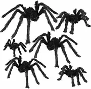 Stretchable Furry Spider Web Haunted Holloween Decoration