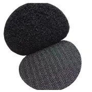 12 Pack 2.5 Inch Self Adhesive Hook and Loop Tape Dots Round Fasten Pad