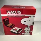 PEANUTS SNOOPY Grilled Cheese Panini Sandwich Maker New In Box Awesome!