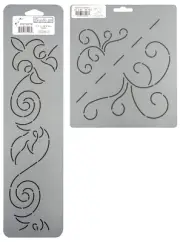 Quilting Stencils Vine Leaves Border Swirl Quilt Patterns & Triangle Quilts Set