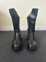 Rick Owens Geth Army Boots Black