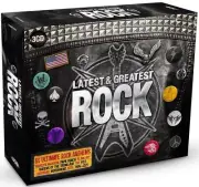 ROCK-LATEST & GREATEST 3 CD NEW+ BOX-SET LIZZY THIN/THE TROGGS/CHER/RUSH/FREE