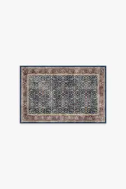 60' x 90' | Machine Washable Runner Rug | Kid & Pet Friendly | Indoor Rug | Celestine Sapphire Rug | Ruggable