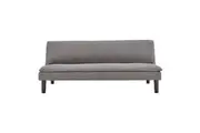 Sarantino 3 Seater Modular Faux Linen Fabric Sofa Bed Couch -Dark Grey