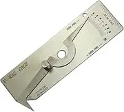RIVERWELD V-WAC Single Weld Gage Welding Inspection Thread Gauge Metric Stainless Steel Checks Undercut Crown Height Porosity Pits