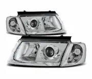 headlights for VW PASSAT B5 3B 1996 1997 1998 1999 2000 H7 H7 chrome LHD RHD