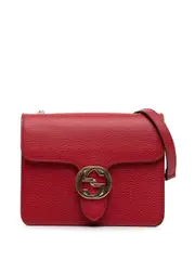 Gucci Pre-Owned 2000-2015 Small Dollar Interlocking G crossbody bag - Red