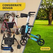 Altus Classic Lightweight Folding Mobility Walking frame Rollator Seat Walker