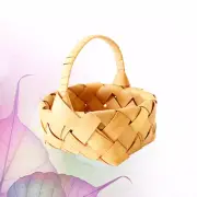 Wicker Gift Baskets Rustic Flower Basket Woven Basket Storage Oval Basket Gifts