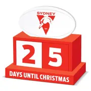 Sydney Swans AFL Christmas Countdown Blocks
