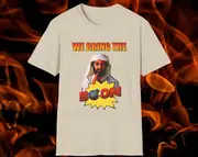 We Bring the BOOM Bin Laden AJ and Big Justice Rizzler White Elephant Shirt