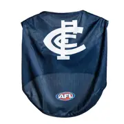AFL Carlton Blues Pet Dog/Puppy Sports Breathable Jersey Clothing/Costume L