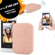 HP Sprocket SP200 Portable 2x3" Instant Photo Printer+Zink HPISPP/1AS89A BLUSH