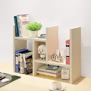 Office Storage rack organiser, Wood (Beige)
